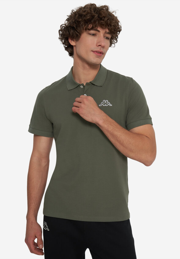 Поло мужское Kappa Polo d’Origini, Зеленый