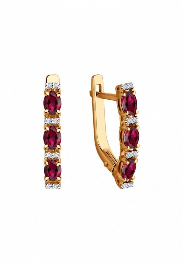 Серьги Diamant