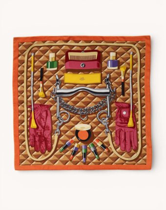 Hermes Silk Scarf женщинам