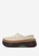Сабо женские Crocs Classic Stacked, Бежевый1  - превью