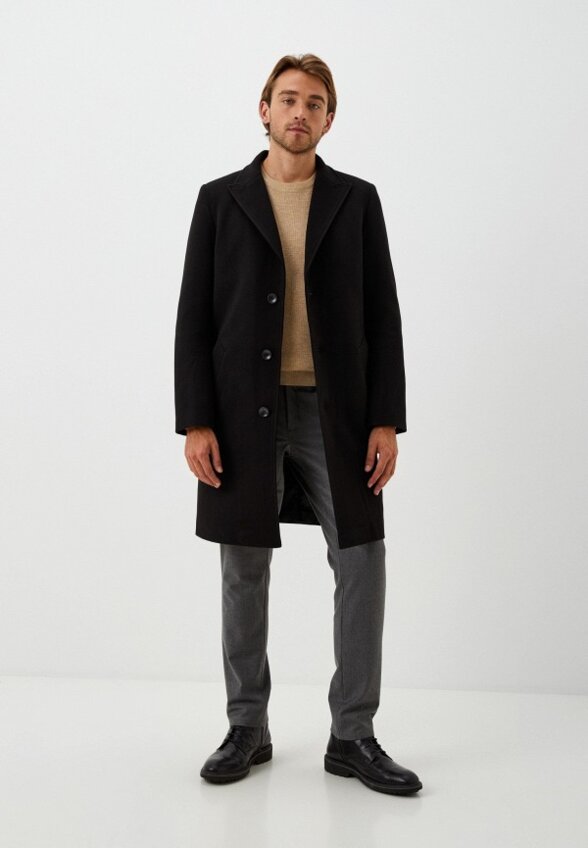 Пальто однобортное Caravan