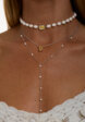 Серебряное колье ЭЙФОРИЯ с цитрином Эмеральд MIE6  - превью