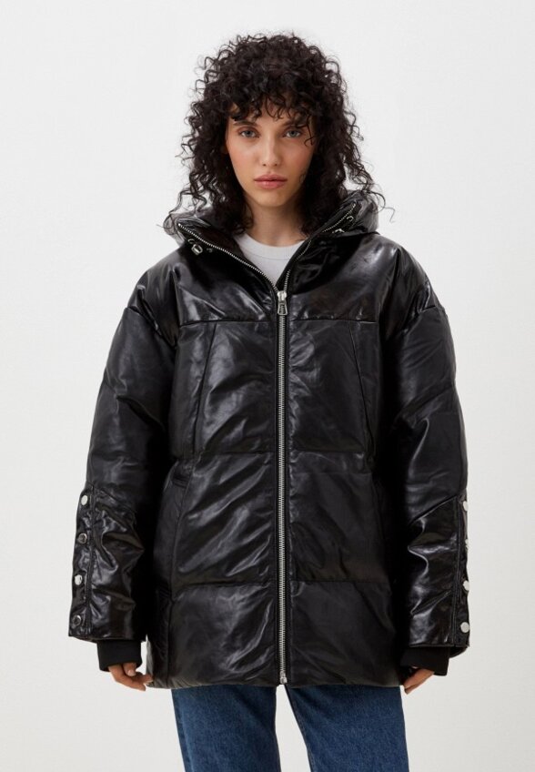 Куртка кожаная Снежная Королева