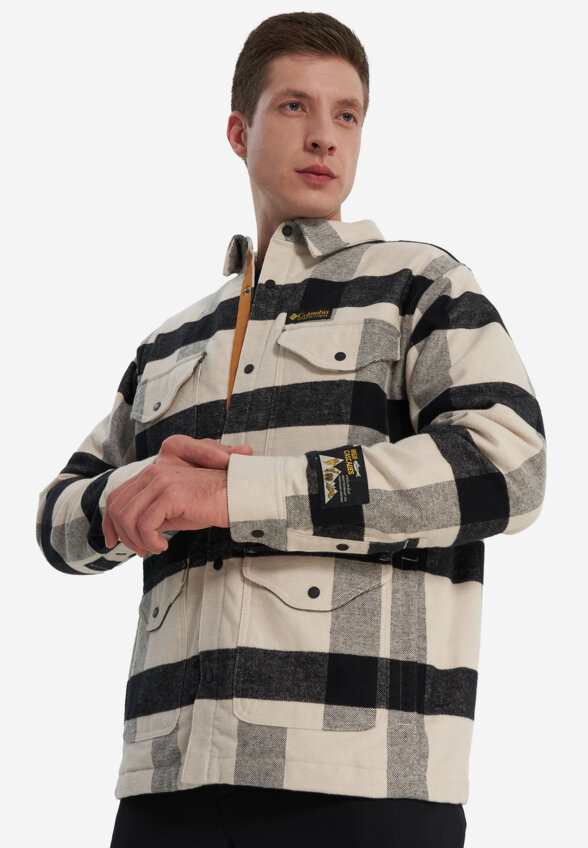 Легкая куртка мужская Columbia High Cascades Shirt Jacket, Серый