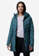 Ультралегкий пуховик женский Columbia Joy Peak II Mid Jacket, Голубой2  - превью