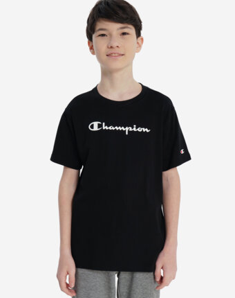 Футболка для мальчиков Champion, Черный женщинам