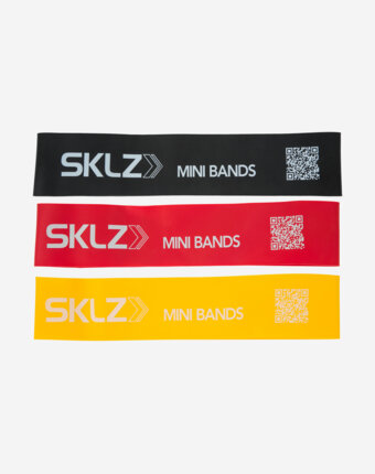 Набор эластичных лент SKLZ Mini Bands, Мультицвет женщинам