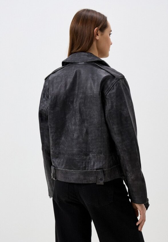 Куртка кожаная Снежная Королева