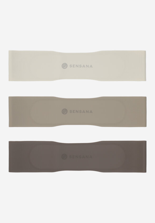 Набор силиконовых мини-лент Sensana, 3 шт, Бежевый