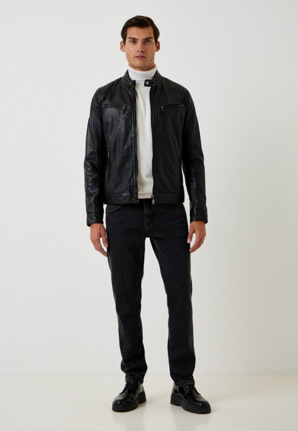 Куртка кожаная Jorg Weber