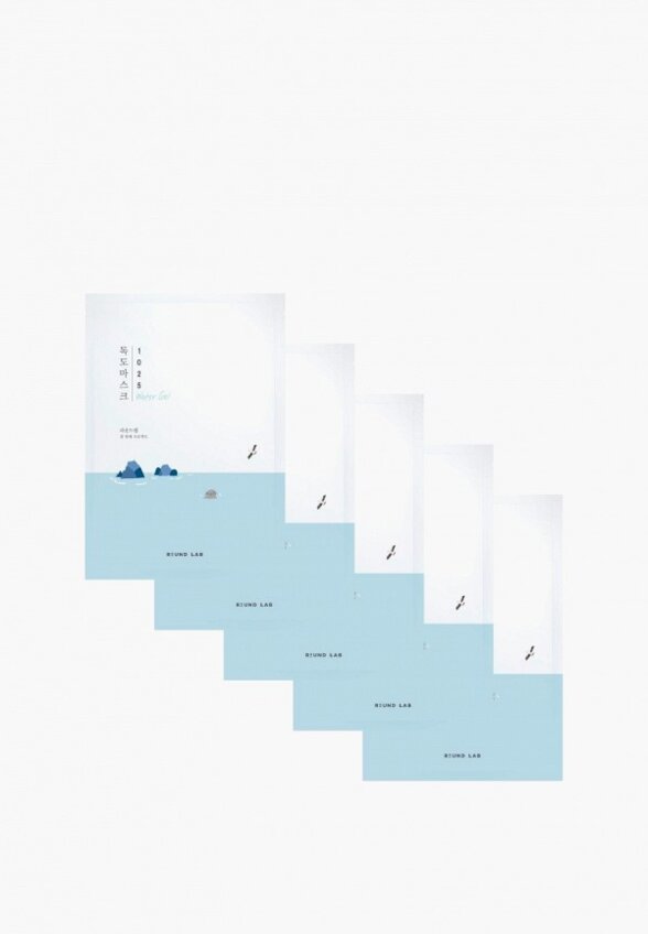 Маски для лица 5 шт. Round Lab