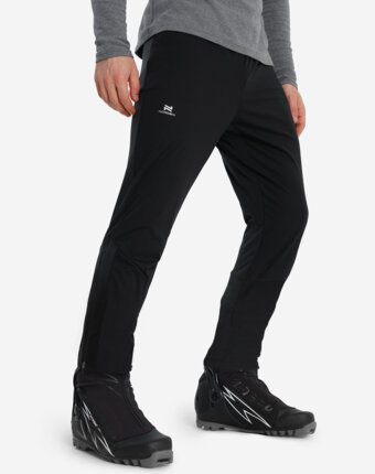 Брюки для беговых лыж мужские Nordski Race, Черный женщинам