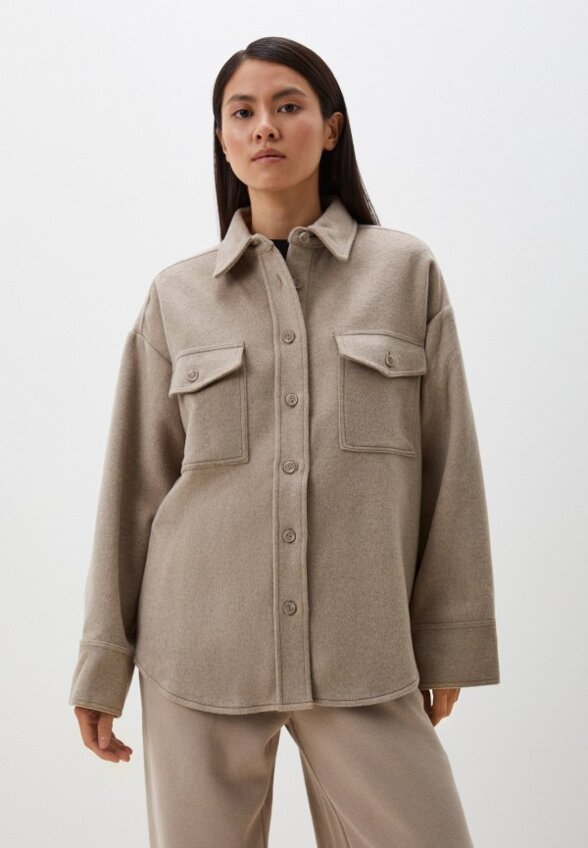 Пальто-рубашка Face Code