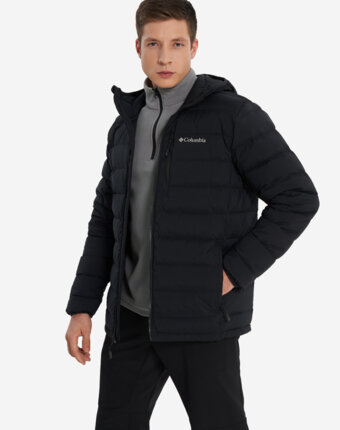 Ультралегкий пуховик мужской Columbia Drift Peak Stretch Down Hooded Jacket, Черный женщинам