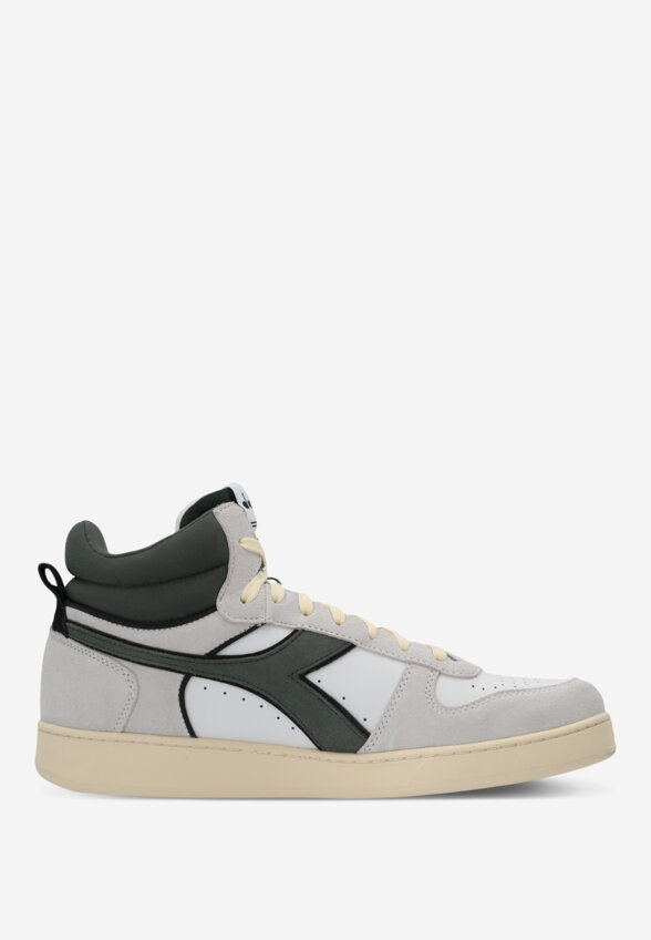 Кеды мужские Diadora Magic Basket Demi Cut Suede Leather, Белый
