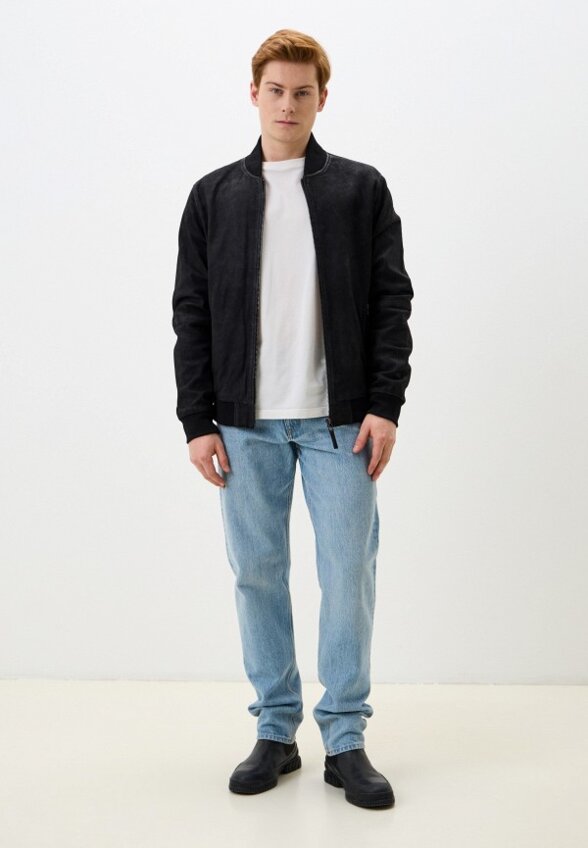 Куртка кожаная Jorg Weber