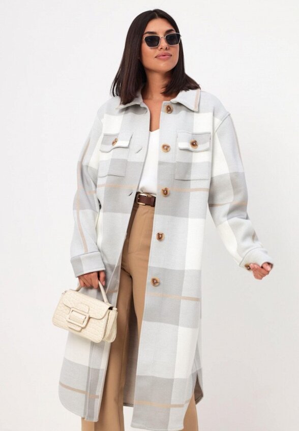 Пальто однобортное Veshalka