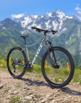 Велосипед горный женский Scott Contessa Active 10 27.5-29", Серебряный женщинам