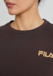 Футболка женская оверсайз FILA, Коричневый5  - превью