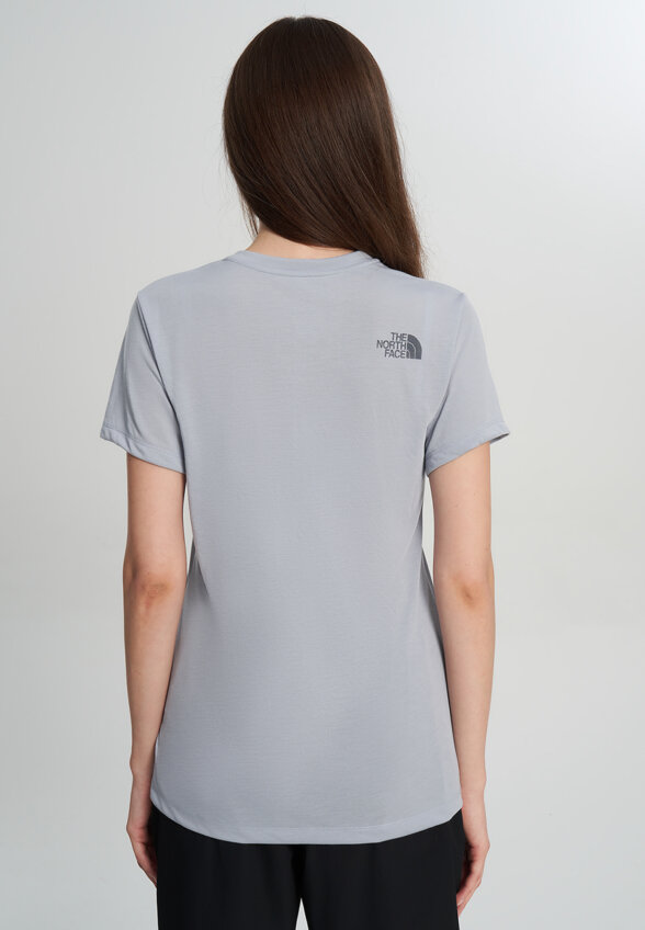 Футболка женская The North Face Bitmap Silhouettes, Голубой