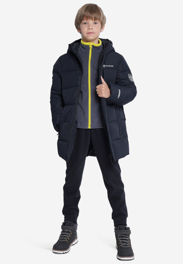 Пуховик детский Outventure, Черный