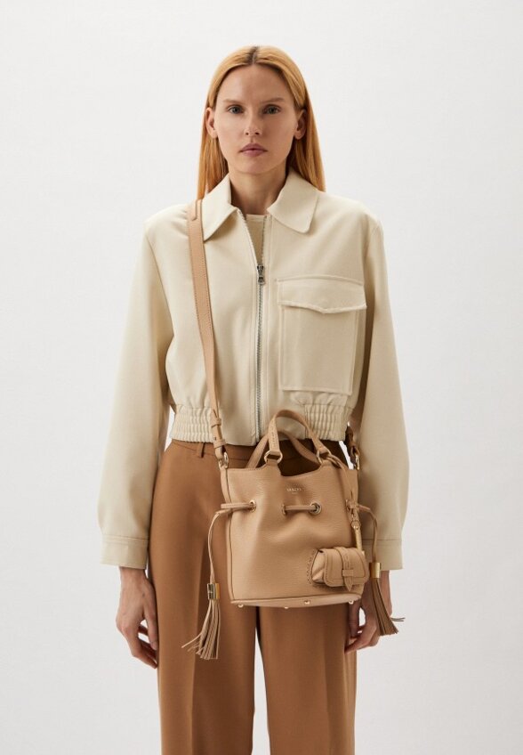 Сумка и брелок Lancel