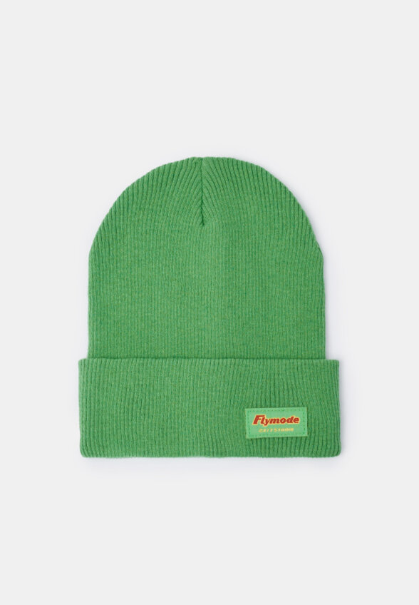 Шапка-бини с патчем детская