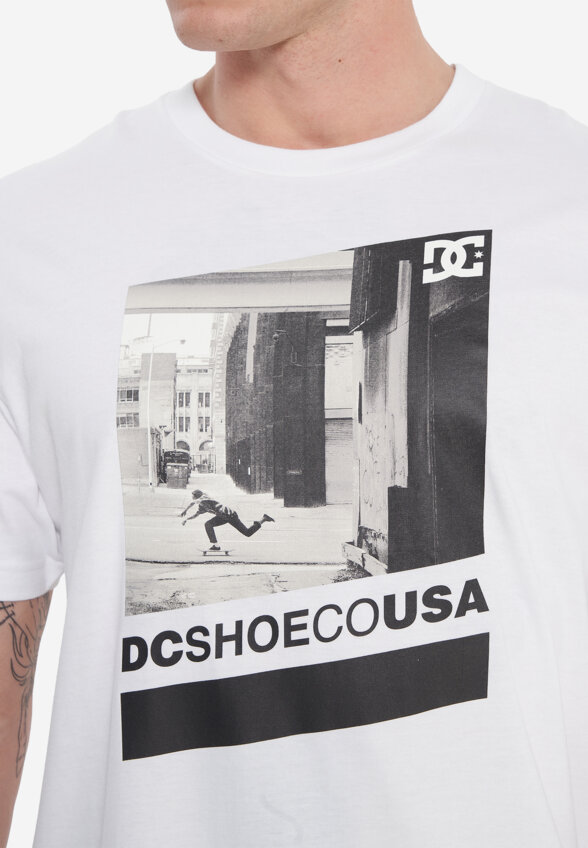 Футболка мужская DC Shoes Essy Street Scene, Белый