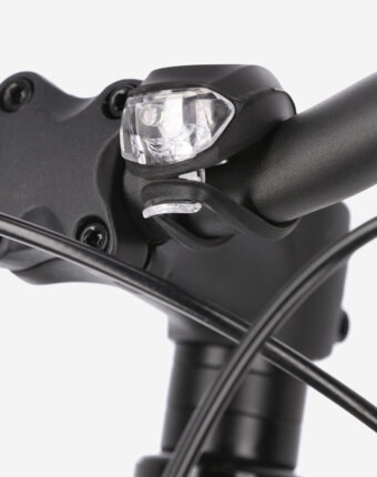 Фонарь велосипедный передний габаритный Cyclotech CFL-4, Черный