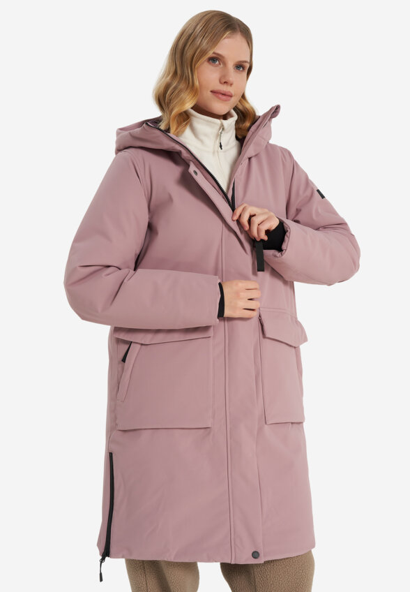Пальто утепленное женское IcePeak Adais, Розовый
