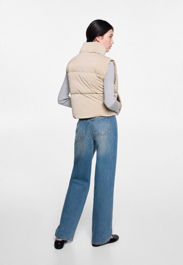 Жилет утепленный Mango Teen