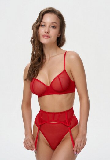 Бюстгальтер, пояс и трусы Amazonka Underwear