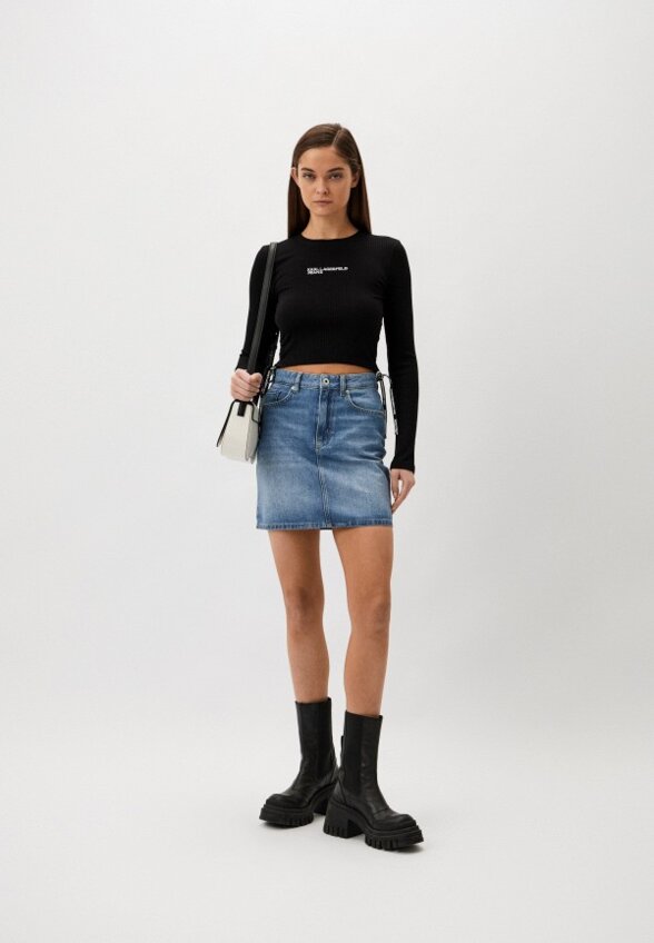 Юбка джинсовая Karl Lagerfeld Jeans