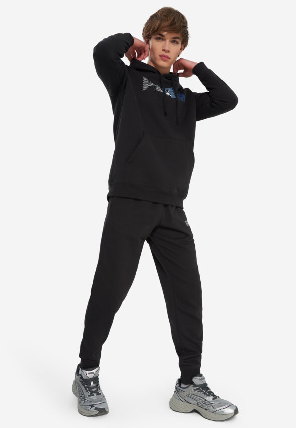 Худи мужское PUMA Ess Logo Lab, Черный