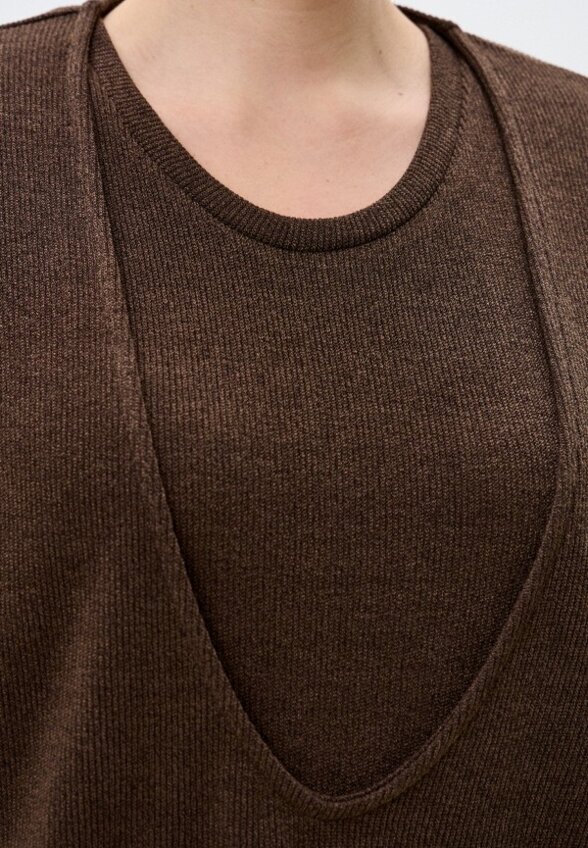 Платье и пуловер Chic de Femme