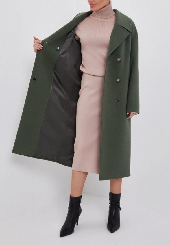 Пальто двубортное ReaLegenda