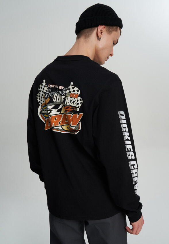 Лонгслив мужской DICKIES, Черный
