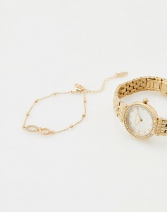 Часы и браслет Roberto Cavalli женщинам