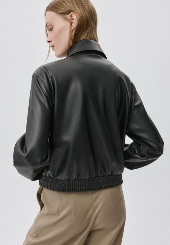 Куртка кожаная Sela