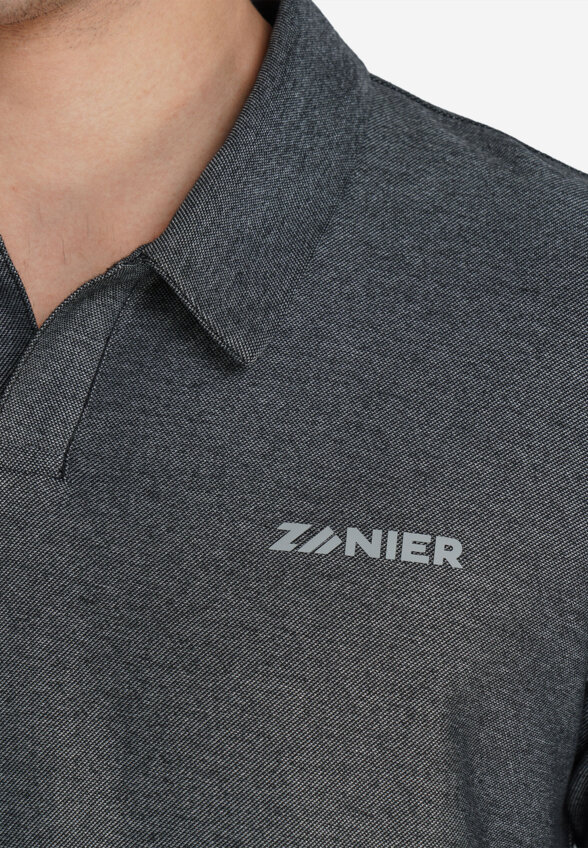 Поло мужское Zanier, Черный
