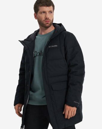 Пуховик мужской Columbia Cedar Summit II Mid Insulated Jacket, Черный женщинам
