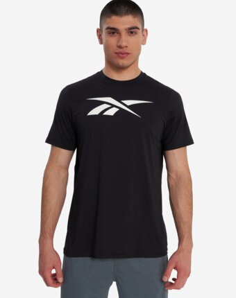 Футболка мужская Reebok Jimmy Vector, Черный женщинам