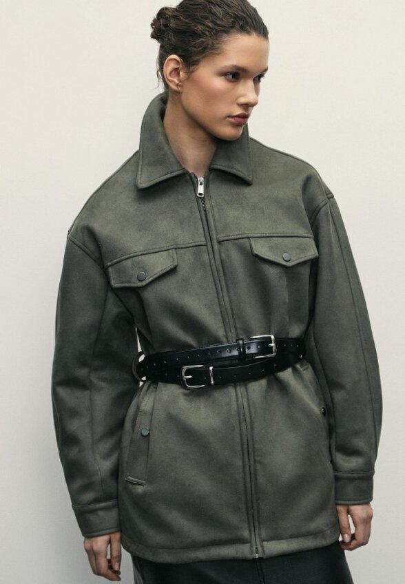 Куртка кожаная Zarina
