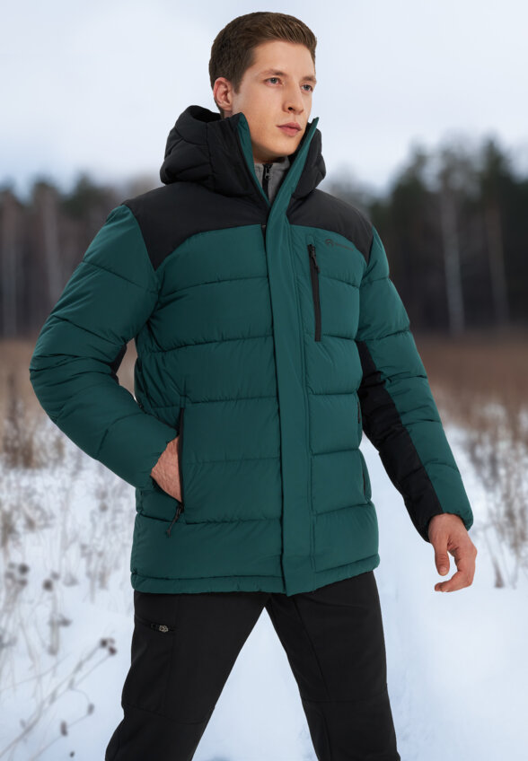 Пуховик мужской Outventure, Зеленый