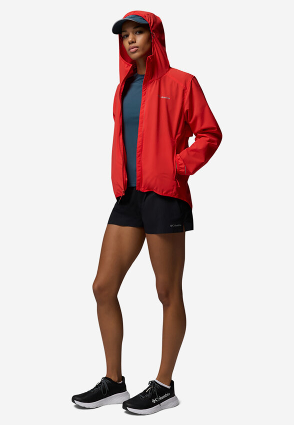 Ветровка женская Columbia Trailborne Jacket, Красный