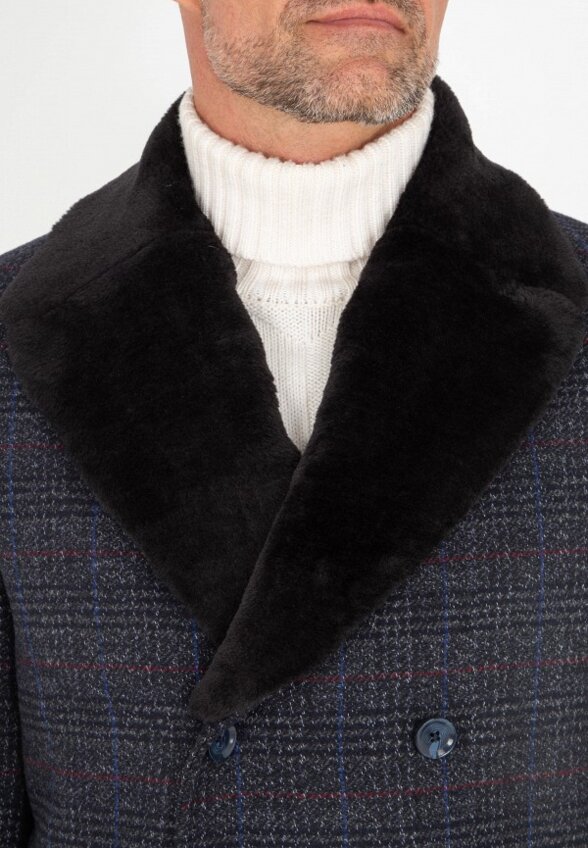 Пальто двубортное Thomas Berger