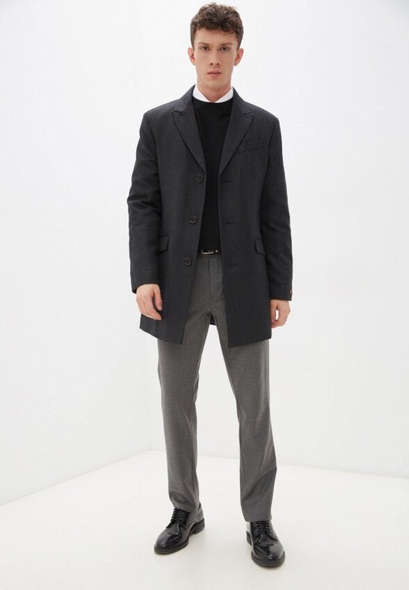 Пальто однобортное Bazioni