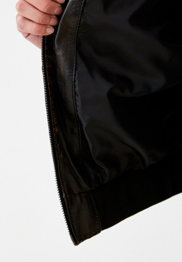 Куртка кожаная Urban Fashion for Men