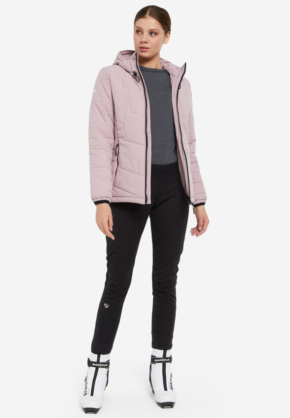 Куртка для беговых лыж женская KV+, Розовый