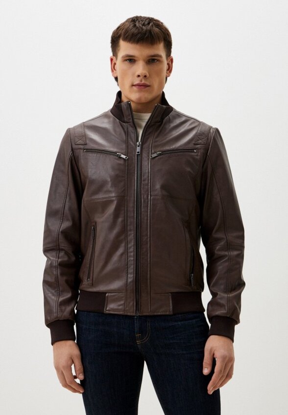 Куртка кожаная Urban Fashion for Men